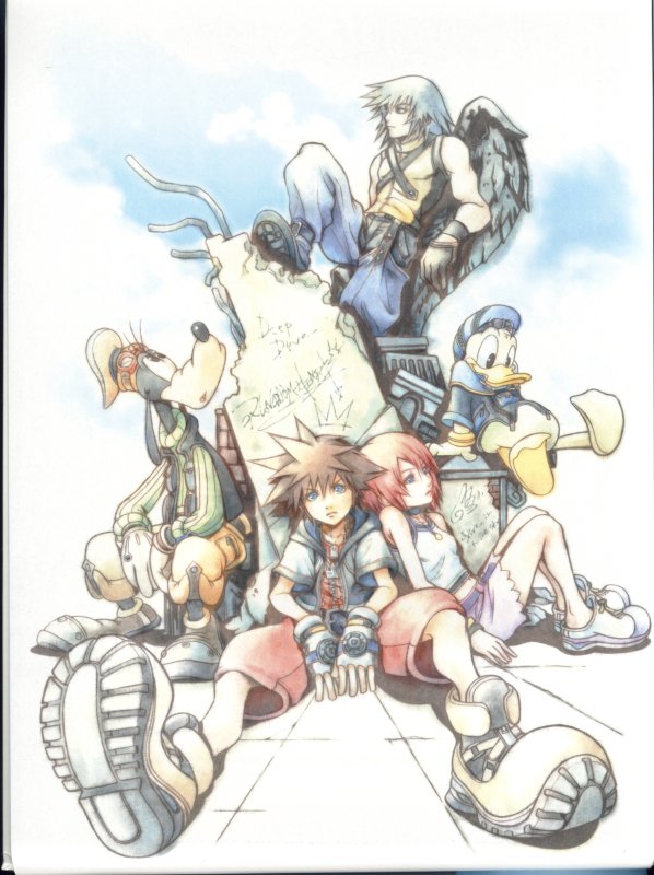 Otaku Gallery  / Art Books / Kingdom Hearts - Visual Art Collection / 006.jpg